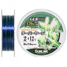 Леска Sunline New Tapered Line 170 м конусная 3 Colors 0.235 мм>0.57 мм (1658.00.85)