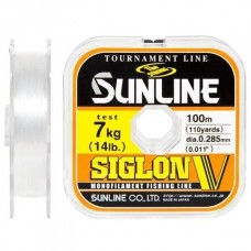Леска Sunline Siglon V 100 м #3/0.285 мм 7 кг (1658.04.04)