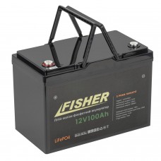 Литий-ферумный аккумулятор Fisher LiFeP04 12V 100Ah