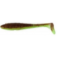 Силикон Keitech Swing Impact Fat 2.8" 401 Green Pumpkin/Chartreuse