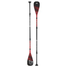 Весло для SUP доски 3-секционное Aqua Marina CARBON PRO, карбон/фибергласс (B0303015)