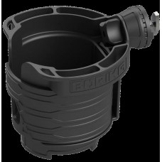 Держатель напитков FASTEN с функциями органайзера в сборке с адаптером для установки в Т-паз, черный (CUPt)