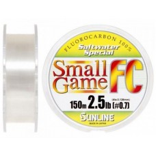 Флюорокарбон Sunline SWS Small Game FC 150 м 0.138 мм 2.5 Lb матч/тонущ.