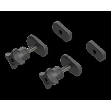 Комплект ручек FASTEN с Т-образными прижимами и насадками, 2 штуки (Kn228)