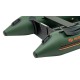 Надувная лодка Колибри КМ-330Д Профи (Kolibri KM-330D) моторная килевая алюминиевый пайол, зелёная