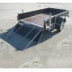 Прицеп Автотрейлер для перевозки квадроциклов 1.35x2.5 с бортами