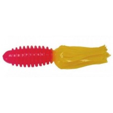 Силикон Big Bite Baits Slab Tube 1.75" Pink/Yellow 10 шт (1838.01.19)