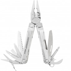Мультитул Leatherman Knifeless Rebar Stainless Steel, нейлоновый чехол (832299)