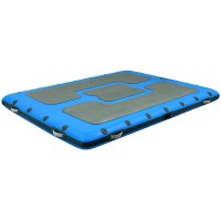 Надувна док-платформа Колібрі ДК-400 (Kolibri DK-400) світло-сіра