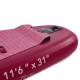 Надувная SUP доска Aqua Marina Coral Raspberry Touring 11.6 iSUP (BT-23CTPR)