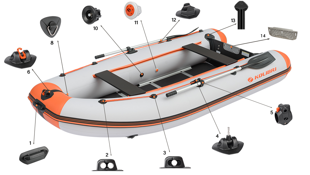 Комплектующие Kolibri Sea Line KM-330DSL