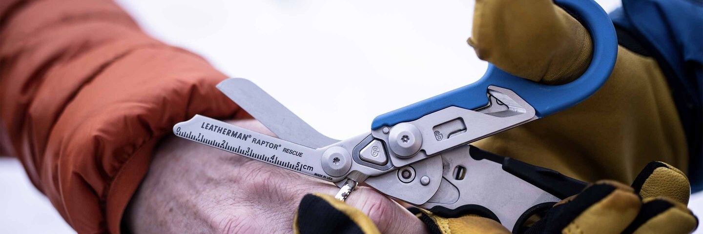 Мультитул Leatherman Raptor Rescue BlueBlack, utility чохол 833064