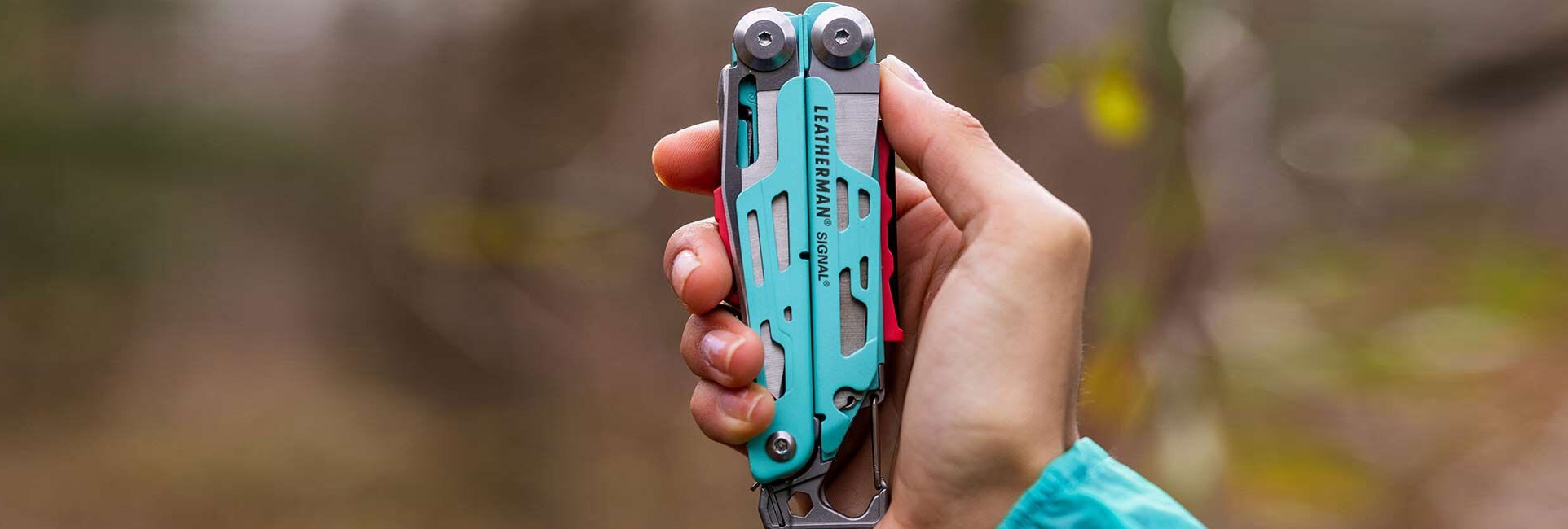 Мультитул Leatherman Signal Aqua Silver