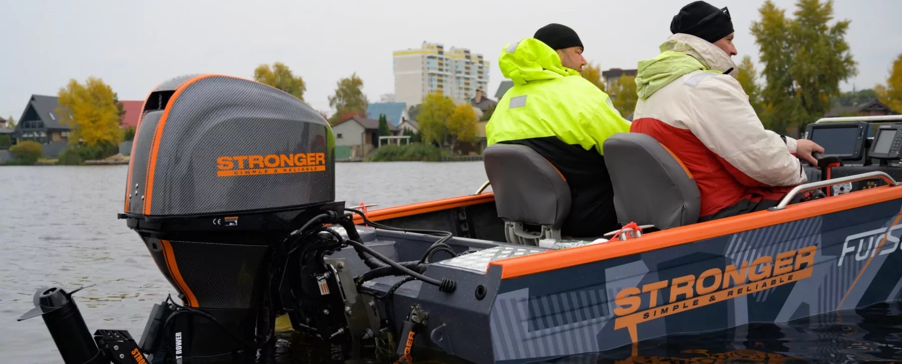 Троллинговый электромотор Stronger 60 lbs (SH35i S-1)